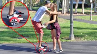 PICKING UP GIRLS USING A HOVERBOARD PRANK! |