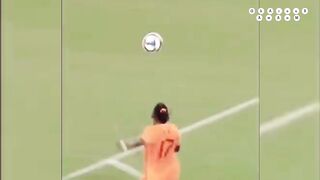famous footballer's amazing goal