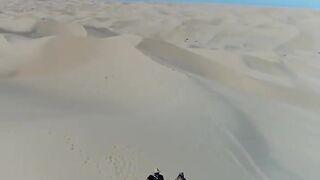 Wandering in desert