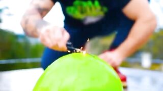 Asmr Rainbow balloon