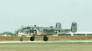 B-25 Mitchell on taxiway