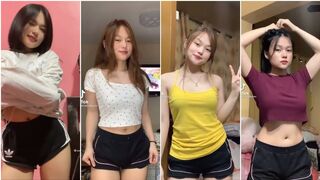 Cute girl Mariane Duran dance in TikTok