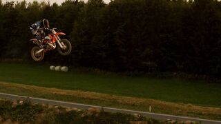 Motocross BikerJumping#