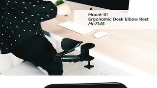 Say Goodbye to Shoulder Pain!Ergonomic Metal Armrest Support
