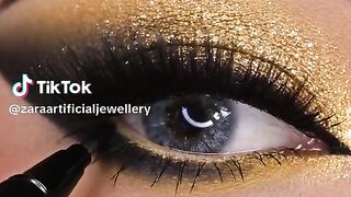 Beautiful Gilter Eyes Makeover