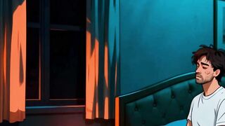 don't open the door there's a bad person there