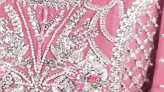Pink Bridal Dress