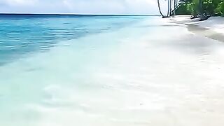 Sekilas keindahan pantai Maldives