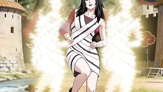 Kurenai and tsunade dance