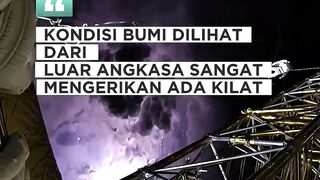 Melihat Bumi dari Atas Antara Badai dan Keindahan