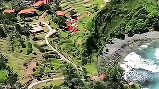 Indahnya pantai menganti kebumen ????