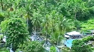 Keunikan air terjun aek sijorni #sumatrautara #aeksijorni