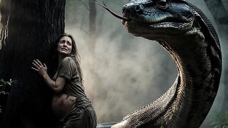pragnent woman attacked by anaconda