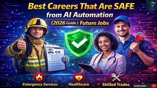 Safe Careers from AI (Don’t Get Replaced!) | @AliAzizQualityEducation ​