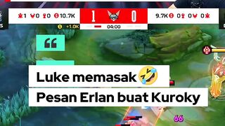 Evos Luke memasak????