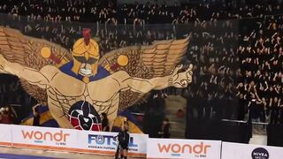 Tifo Display☠️???? dari berbagai sekolah di Indonesia selama gelaran Futsal Series 2025????