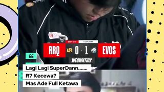 SuperDann Berulah ???? EVOS IS BACK ???? EVOS VS RRQ GAME 1 MPL ID S17