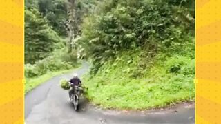 Lah salah sendiri, marah, bangun terus ngelempar rumput, belum sarapan nih kayaknya si mamang ???????? 2