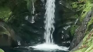 Air terjun dua warna Sibolangit  #sumut