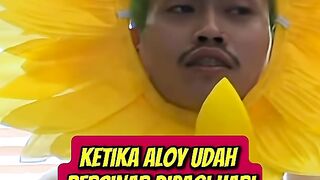 Aloy pagi pagi sudah bersinar