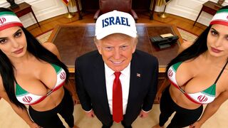 Donald Trump Sings Iran War Song Music Video