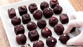 How to make chocolate truffles with milk at home(Subtitle on).mp4