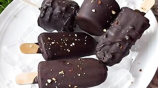 homemade Chocobar ice cream recipe-.mp4