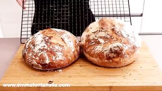 3 Ingredient Italian NO KNEAD BREAD - The Easiest way to make Bread.mp4