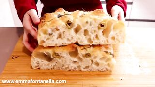 Big Bubble, NO-Knead Focaccia Bread - SOFT & EASY Focaccia!.mp4