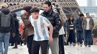 Prank turns romantic [part 6] #prank #socialexperiment #streetprank #footballprank #publicreaction #funnyvideo #viralvideo #footballskil