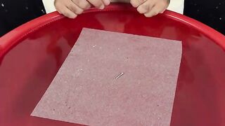 [Part 8] tissue and water experiment ????   #visualsexperiments  #ASMRExperiment #TissueVsWater #Satisfying #OddlySatisfying