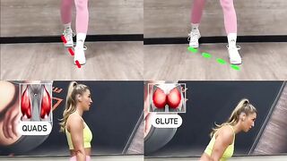 Glutes vs Quads ????: Split Squats Wrong ❎ vs. Correct ✅