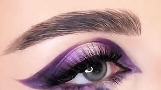 Purple Eyes Makeover Tutorial