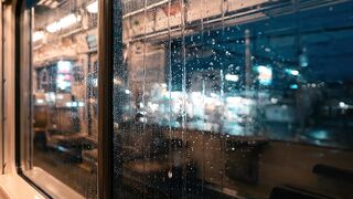 Rainy Train Ride at Night ????️ ASMR Window Sounds for Deep Sleep & Focus