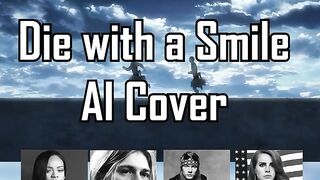 Die With a Smile With many Cover off the top Singer in the World