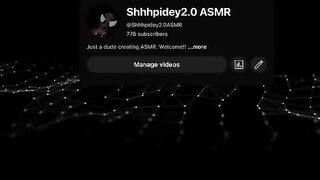 ASMR getting spiderwebs off your face! (tingly mouth sounds)