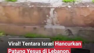 Dugaan perusakan patung Yesus di Lebanon oleh tentara Israel memicu kecaman dari berbagai pihak di dunia.
