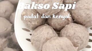 Rahasia Bakso Sapi Kenyal ala Rumahan! ????