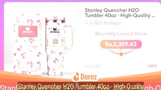 Stanley Quencher H2O Tumbler 40oz - High-Quality