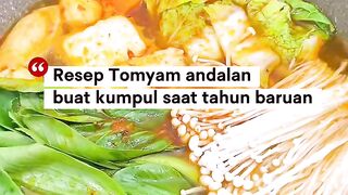 esep Tomyam Rumahan ala Resto: Pedas, Asam, & Segar Banget! ????