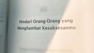 Hindari orang-orang yang menghambat kesuksesanmu