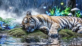 Tiger sleeping part2