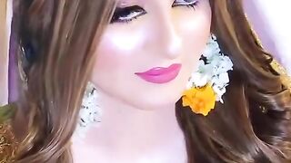 So Beautiful Mehndi Bridal Makeover and Pretty Girl