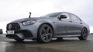 BMW M5 CS v AMG E63 v Audi RS6 v Porsche Panamera Turbo： DRAG RACE