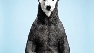 जानवर बिना बालों के कैसे दिखाई देते है? | How Animals Look Without Hair? | #shorts