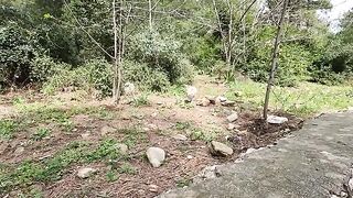 Leo the cat who came running from the forest, was too lazy even to meow