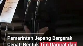 Pemerintah Jepang bergerak cepat pasca gempa M 7,4 dengan membentuk pusat krisis