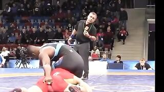 Fingering Other Wrestler during Fighting