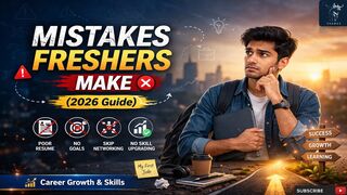 Mistakes Freshers Make When Starting Their Career