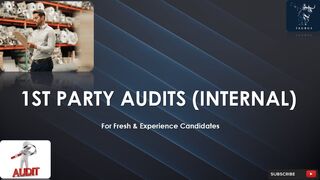Internal Audits (1st Party) Interview Q&A  |  @AliAzizQualityEducation ​